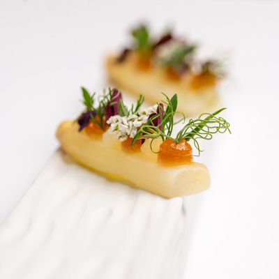 Michelin Star restaurant Canapes Sola
