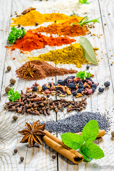 Mixed spices 